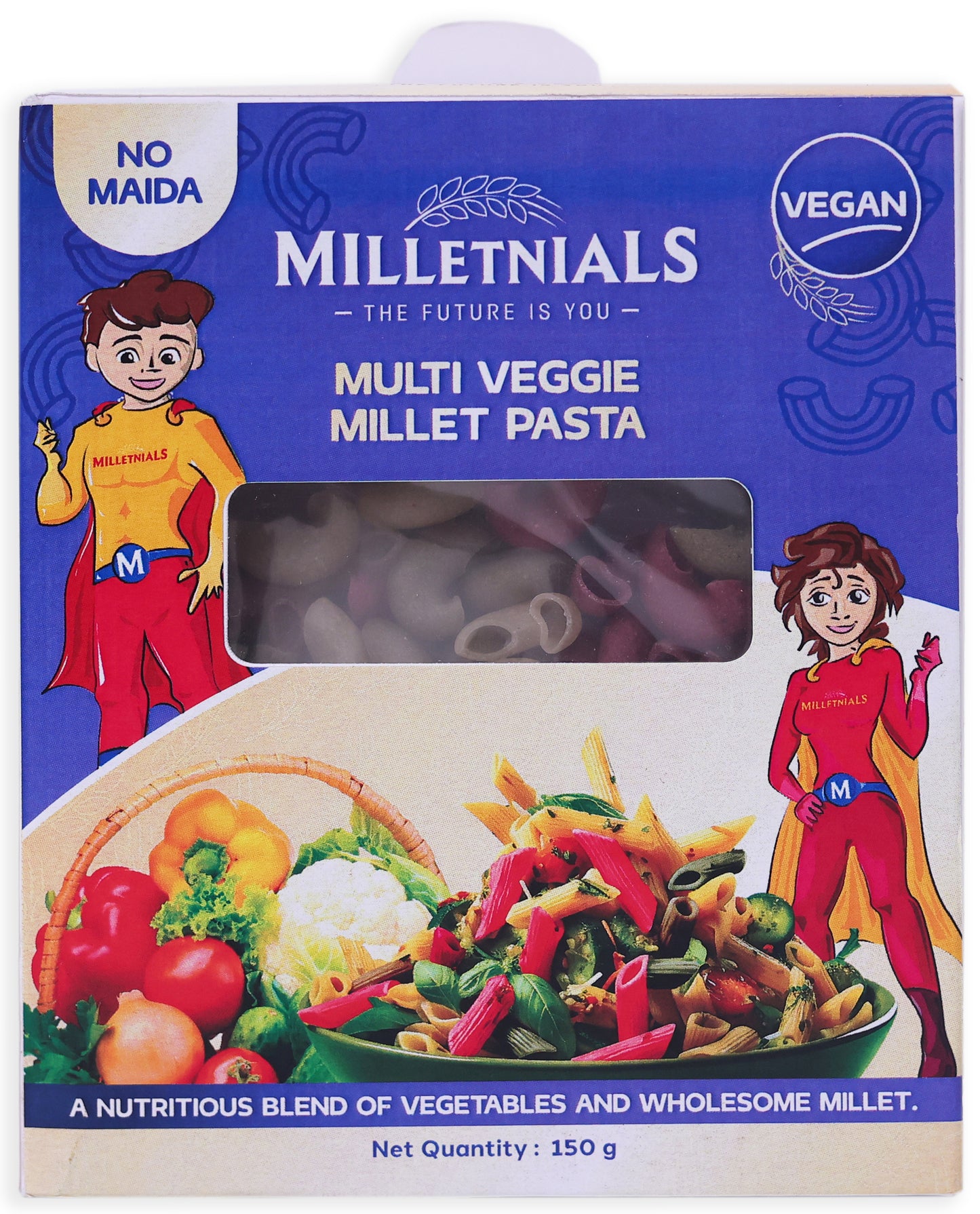 Multi Veggie Millet Pasta