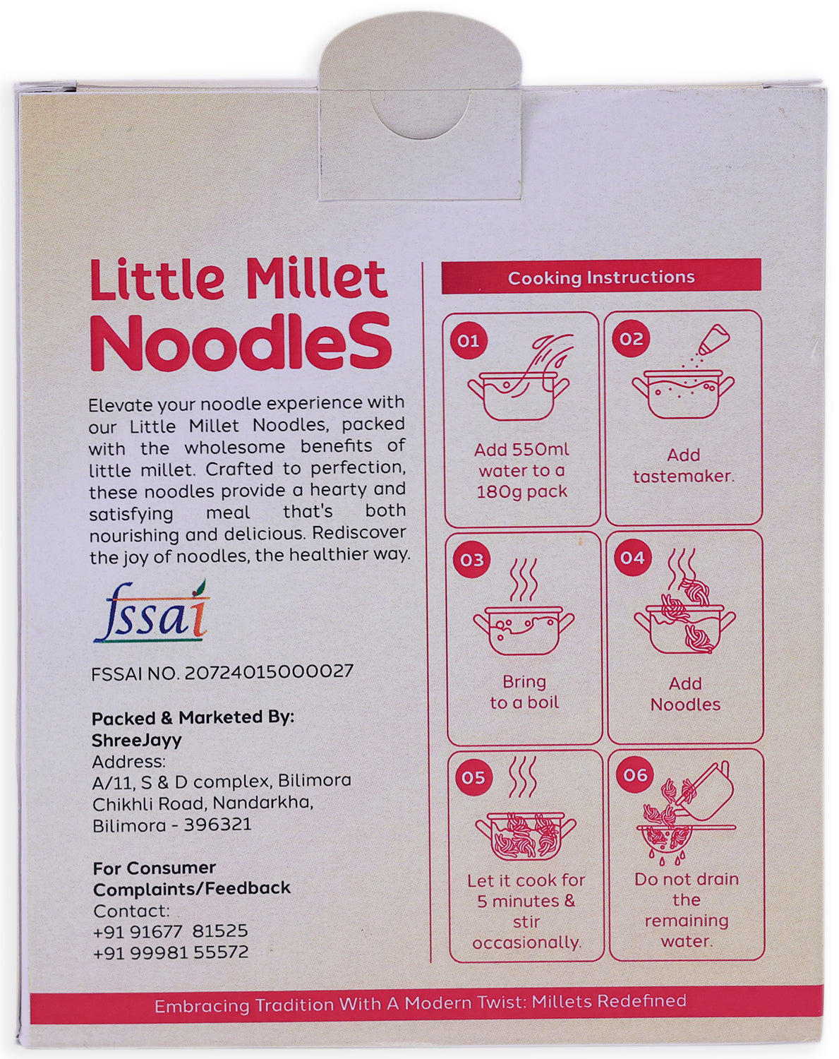 Little Millet Noodles